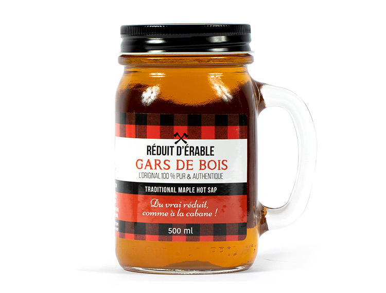 Réduit d'érable Gars de bois Réduit d'érable Gars de bois